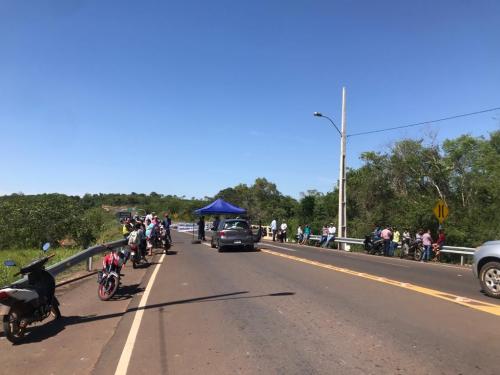 Canindeyú: Manifestación por mejor servicio de la ANDE